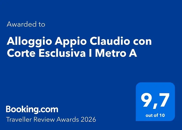 Appio Claudio Con Corte Esclusiva I Metro A Rome
